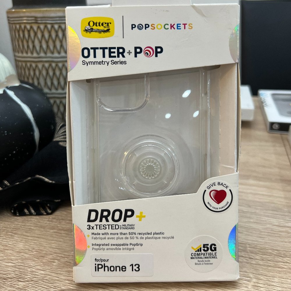 OtterBox Apple iPhone Otter + Pop Symmetry Case Clear